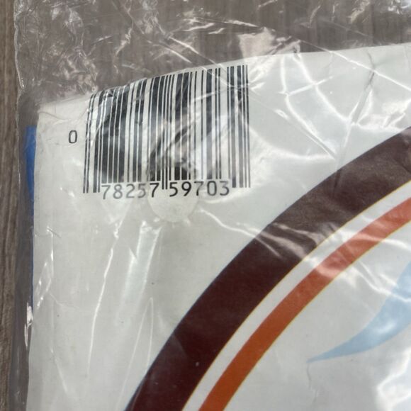 Vintage 1984 The Wet Set Intex Inflatable Pool Air Mat Float 72 x 27" Blue NOS - Picture 5 of 7